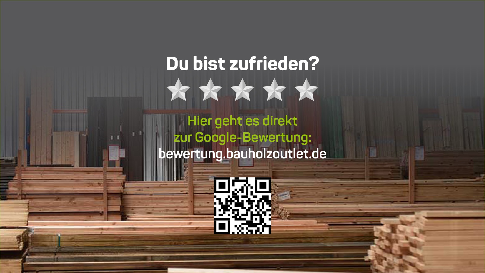 BAUHOLZOUTLET Corporate Design und Socialmedia Design