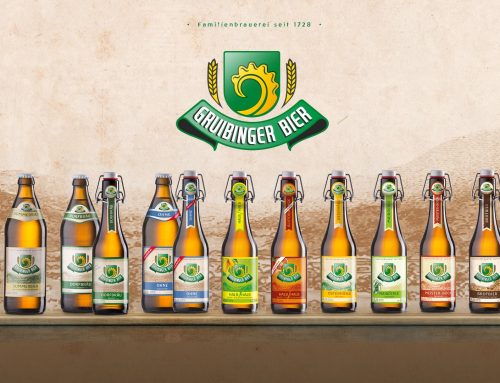 Corporate Design aus Göppingen: Redesign des Gruibinger Bier Logos